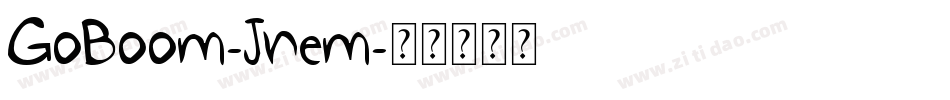 GoBoom-Jnem字体转换