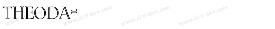 THEODA字体转换