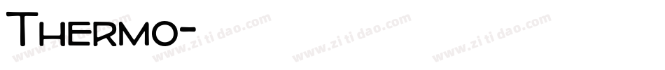 Thermo字体转换