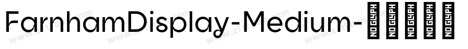 FarnhamDisplay-Medium字体转换
