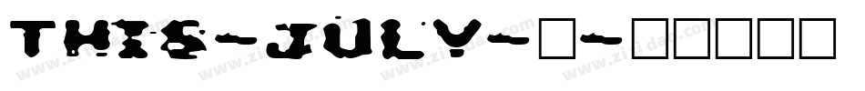 This-July-3字体转换