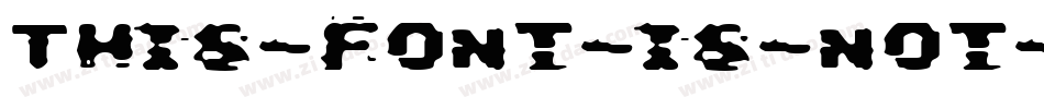 This-font-is-not-a-typeface字体转换