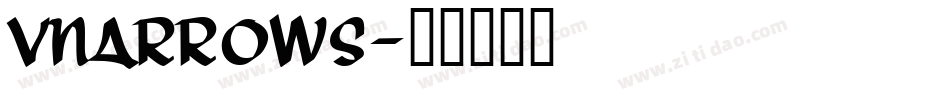 VNArrows字体转换