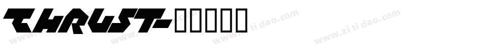 Thrust字体转换