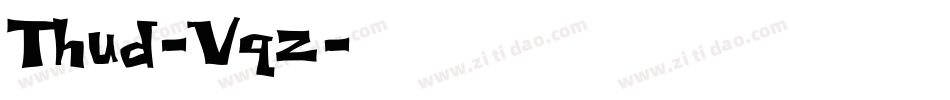 Thud-Vqz字体转换