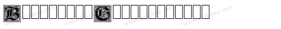 BarnbrookGothic字体转换