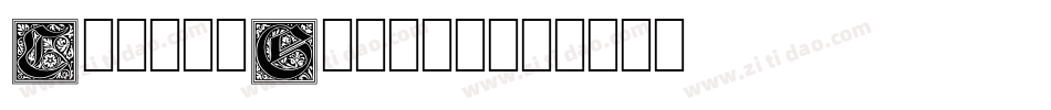 CrappyGothic字体转换
