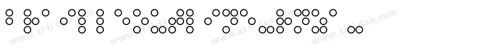 BrailleOutline-RnZA字体转换