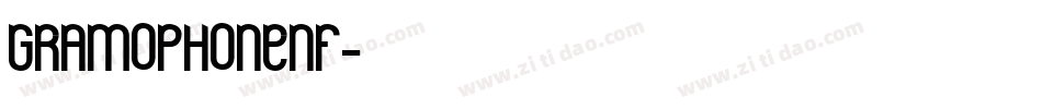 GramophoneNF字体转换