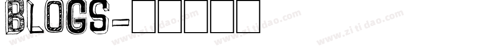 blogs字体转换