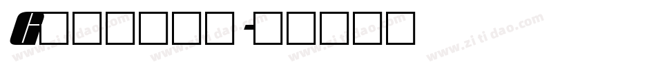 Glascow字体转换