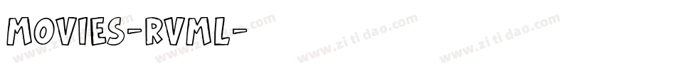 Movies-Rvml字体转换