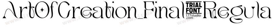 ArtOfCreation_Final-Regular字体转换