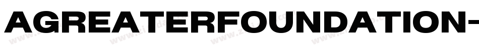 AGreaterFoundation-AgnD字体转换
