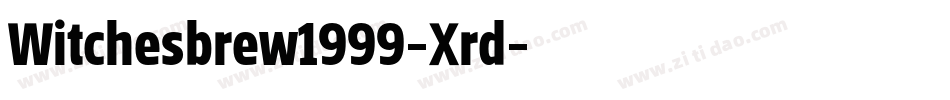 Witchesbrew1999-Xrd字体转换