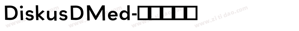 DiskusDMed字体转换