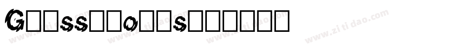 Glassblocks字体转换