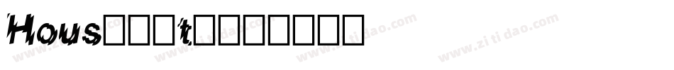 Housemate字体转换