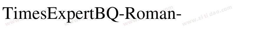 TimesExpertBQ-Roman字体转换