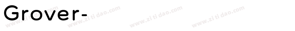Grover字体转换