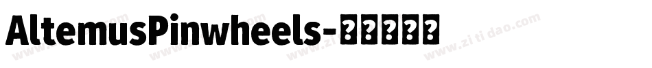 AltemusPinwheels字体转换
