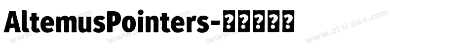 AltemusPointers字体转换