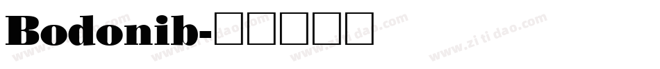 Bodonib字体转换