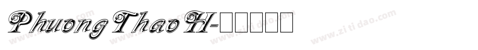 PhuongThaoH字体转换