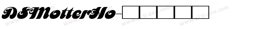 DSMotterHo字体转换