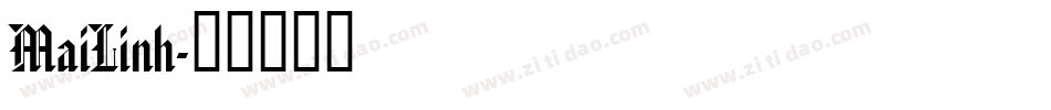 MaiLinh字体转换