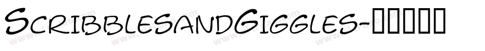 ScribblesandGiggles字体转换