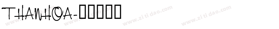 THANHOA字体转换