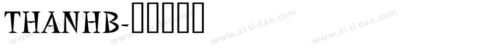 THANHB字体转换