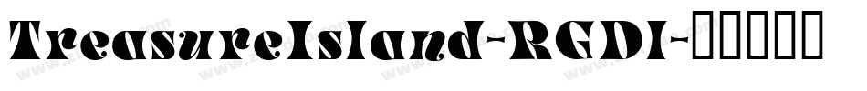 TreasureIsland-RGDl字体转换