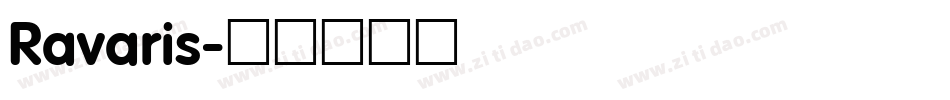 Ravaris字体转换