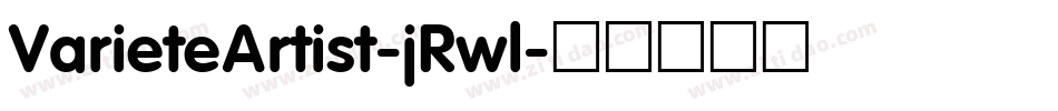 VarieteArtist-jRwl字体转换