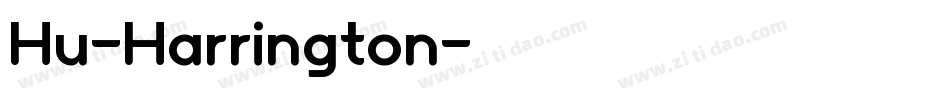 Hu-Harrington字体转换
