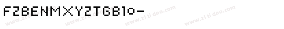 FZBENMXYZTGB10字体转换