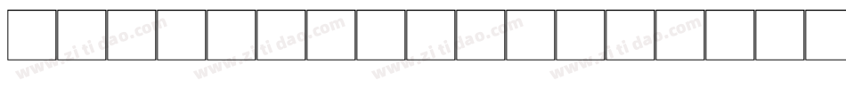 HYT_OMR_Small字体转换