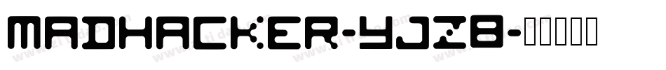 MadHacker-Yjz8字体转换
