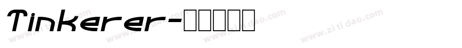 Tinkerer字体转换