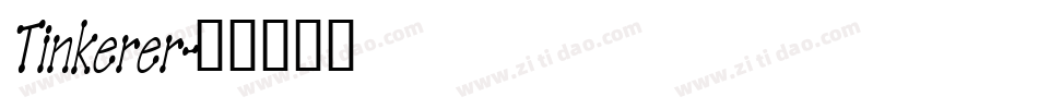 Tinkerer字体转换