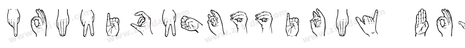GothicHandDirty_bold字体转换