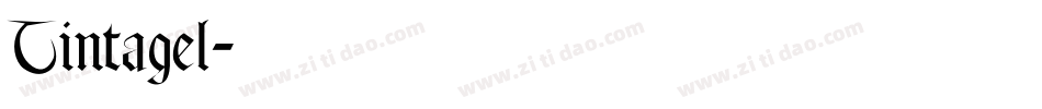 Tintagel字体转换