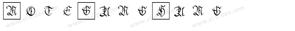 NoteSansHans字体转换