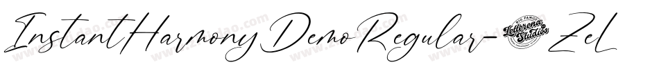 InstantHarmonyDemoRegular-9ZeL字体转换
