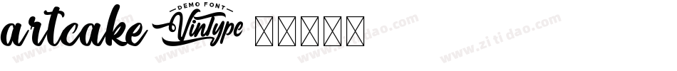 artcake字体转换