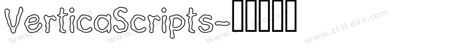 VerticaScripts字体转换