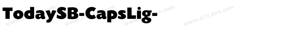 TodaySB-CapsLig字体转换