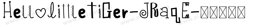 HelloLittleTiger-JRaqE字体转换